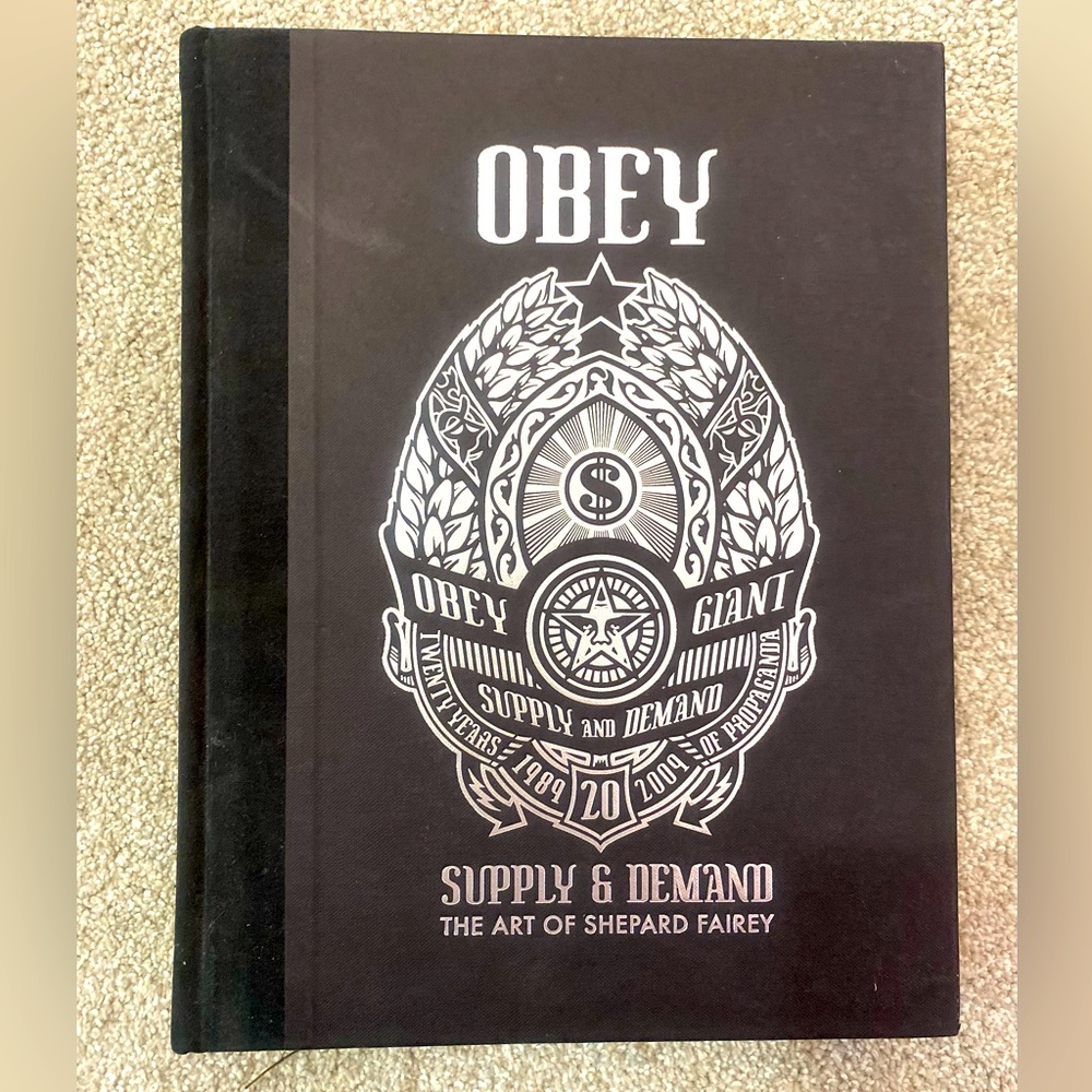 Shepherd Fairey Obey 20th anniversary book